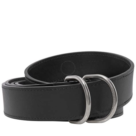 burberry leather double d ring belt|Burberry belt clearance.